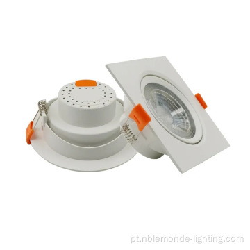 TETO DE TECRADO quadrado com eficiência energética Downlight Housing